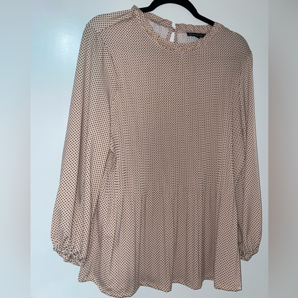 Polka dot blouse